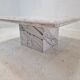 Italian Carrara Marble Coffee Table, 1980s