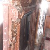 Old oak fireplace