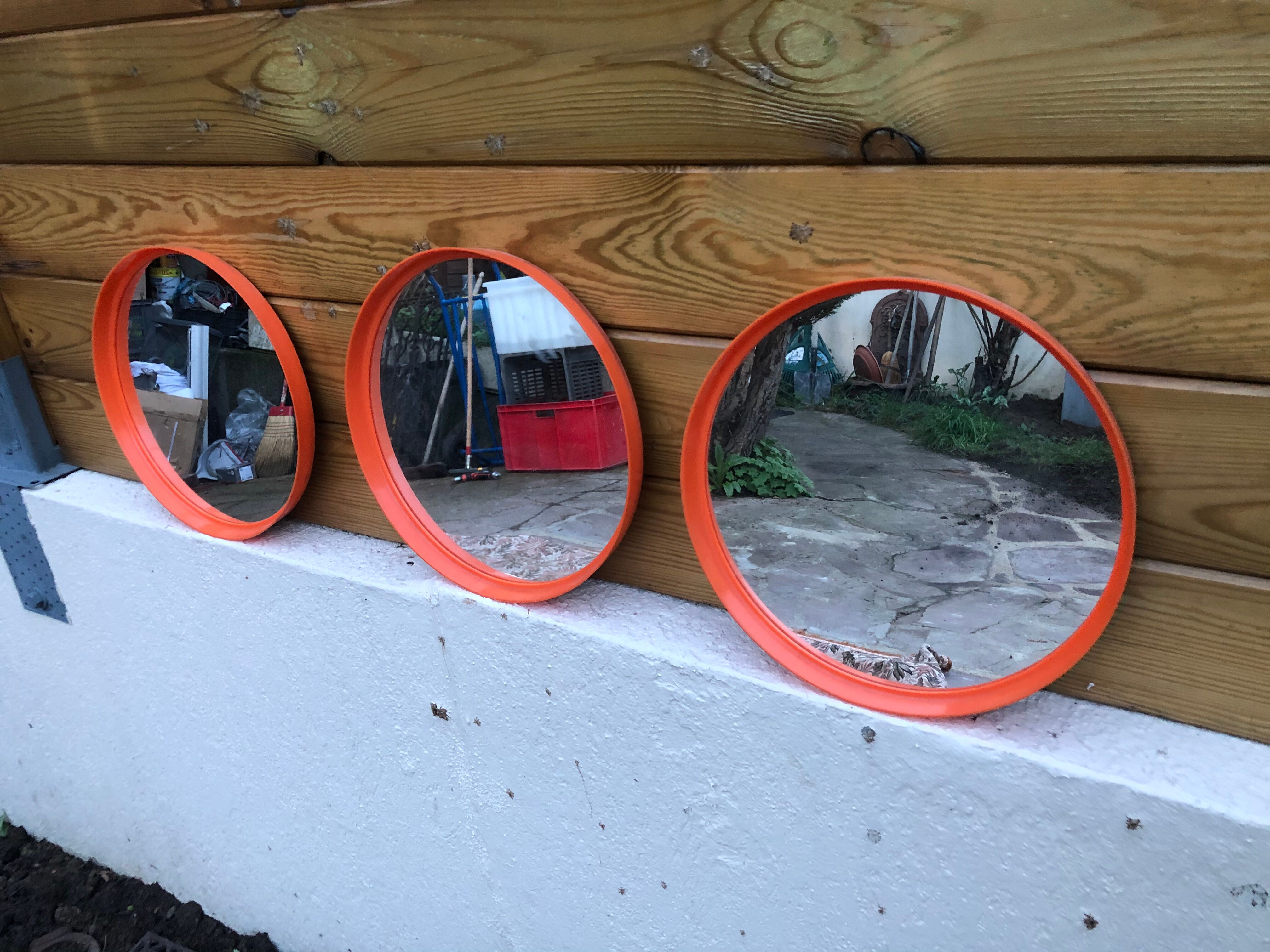 Set of 3 mirrors