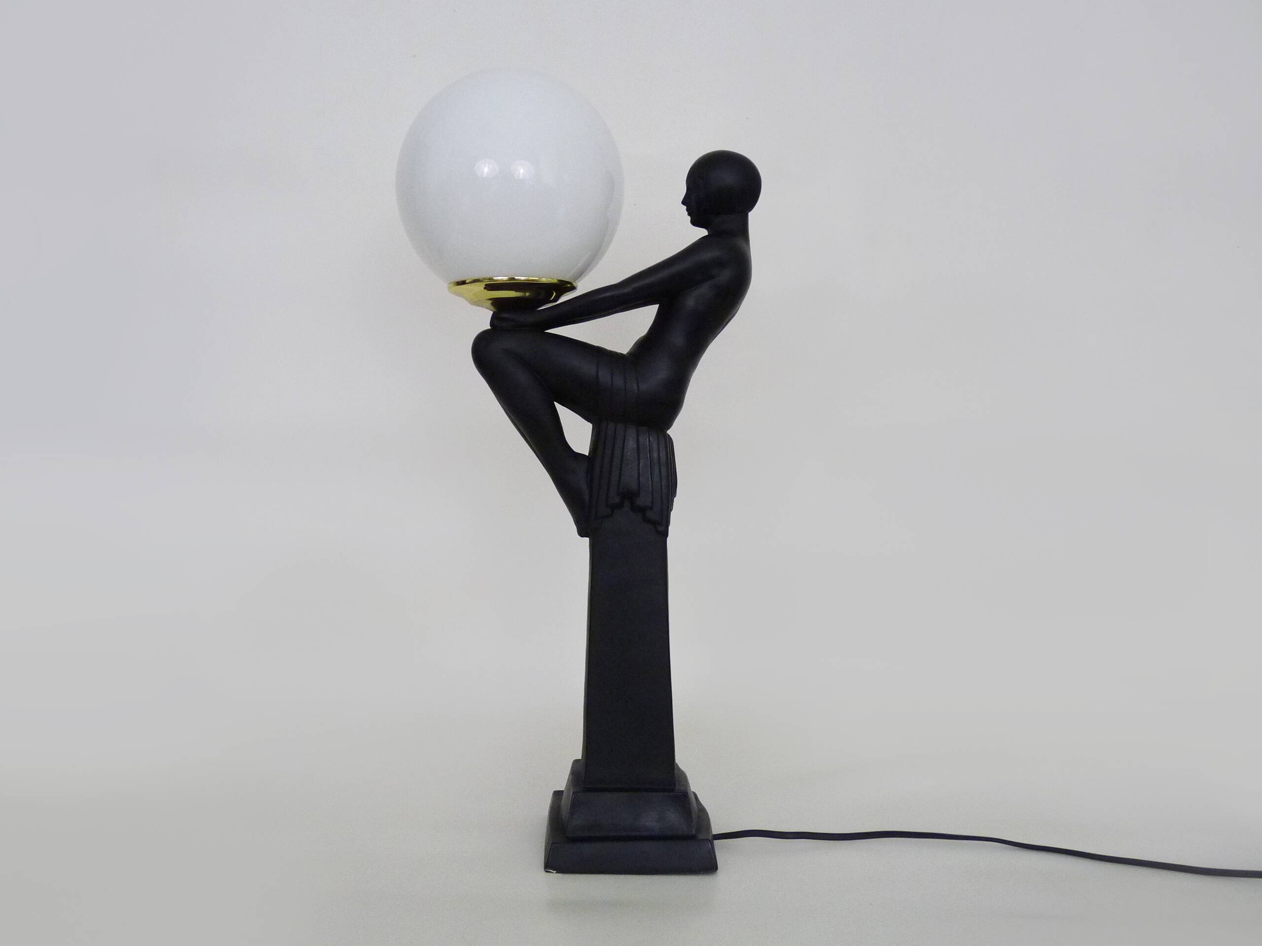 Art Deco Desk Lamp by Carlo Bartoli, 1970s