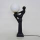 Art Deco Desk Lamp by Carlo Bartoli, 1970s