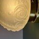 Vintage Art Deco frosted glass globe wall/ceiling light.