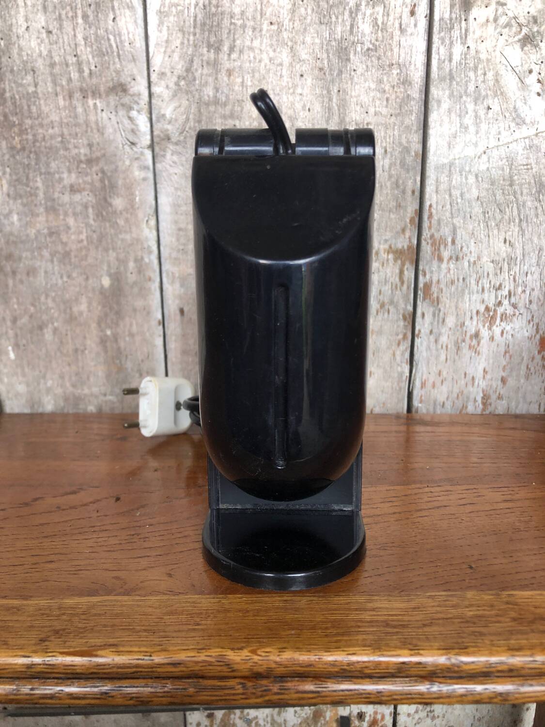 Old BAMBINA Designer Lamp from Fase 80's Ein France Black Vintage