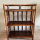 Vintage rattan shelf