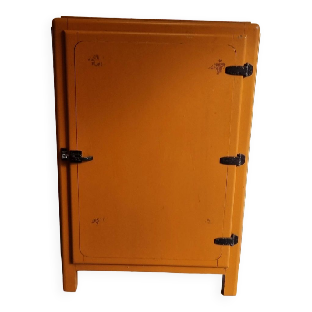 Glacière Rétro Kean Koolbox En Plastique Rouge - Ancienne, Occasion En état De Fonctionnement