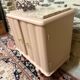 Beautiful pastel pink art deco bedside table
