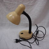 1970 yellow metal desk lamp