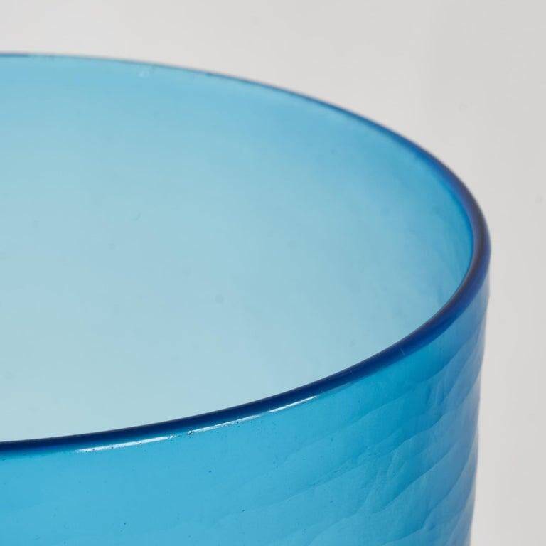 Murano glass art vase 'Battuto', Salviati, 1960s