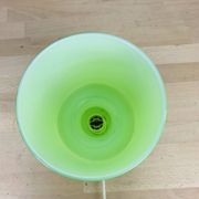 IKEA vintage green glass lamp Lykta