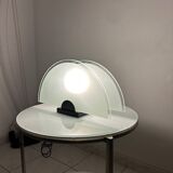 Lampe de table en verre postmoderne vintage