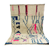 Handcrafted Moroccan Berber rug 200 x 285 CM
