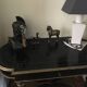Napoleon III mahogany centre table