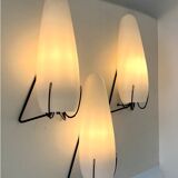 Three Scandinavian wall lamps by Louis Kalff for Philips, 1960s