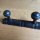 Wall-mounted coat rack 4 hooks