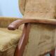 1950s Camea Italian reclining armchairs dralon velvet, set of 2