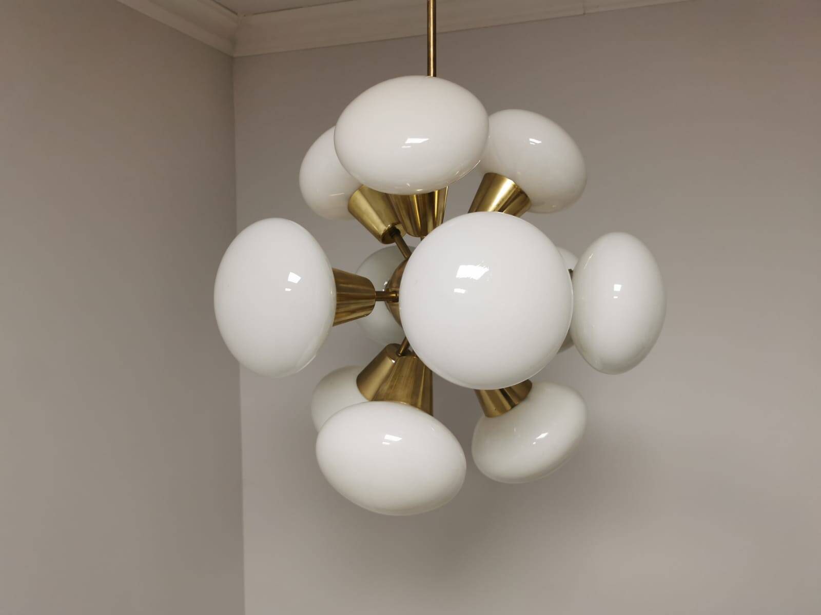 Sputnik Chandelier from Kamenický Šenov