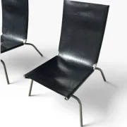 Set of 2 Crossed Legged lounge chairs by Fabiaan van Severen.