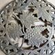 Brass underside vine decoration