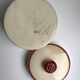 Digoin Sarreguemines model "Marguerite" hand-painted box 50s