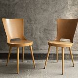 Pair of Dove model bistro chairs