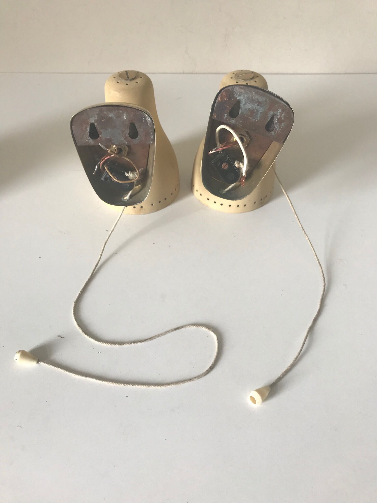Pair of wall sconces 1960