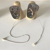 Pair of wall sconces 1960