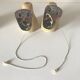 Paire d’appliques cocotte 1960