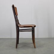 Pair of Thonet Art Nouveau bentwood chairs, Czechoslovakia, 1920s