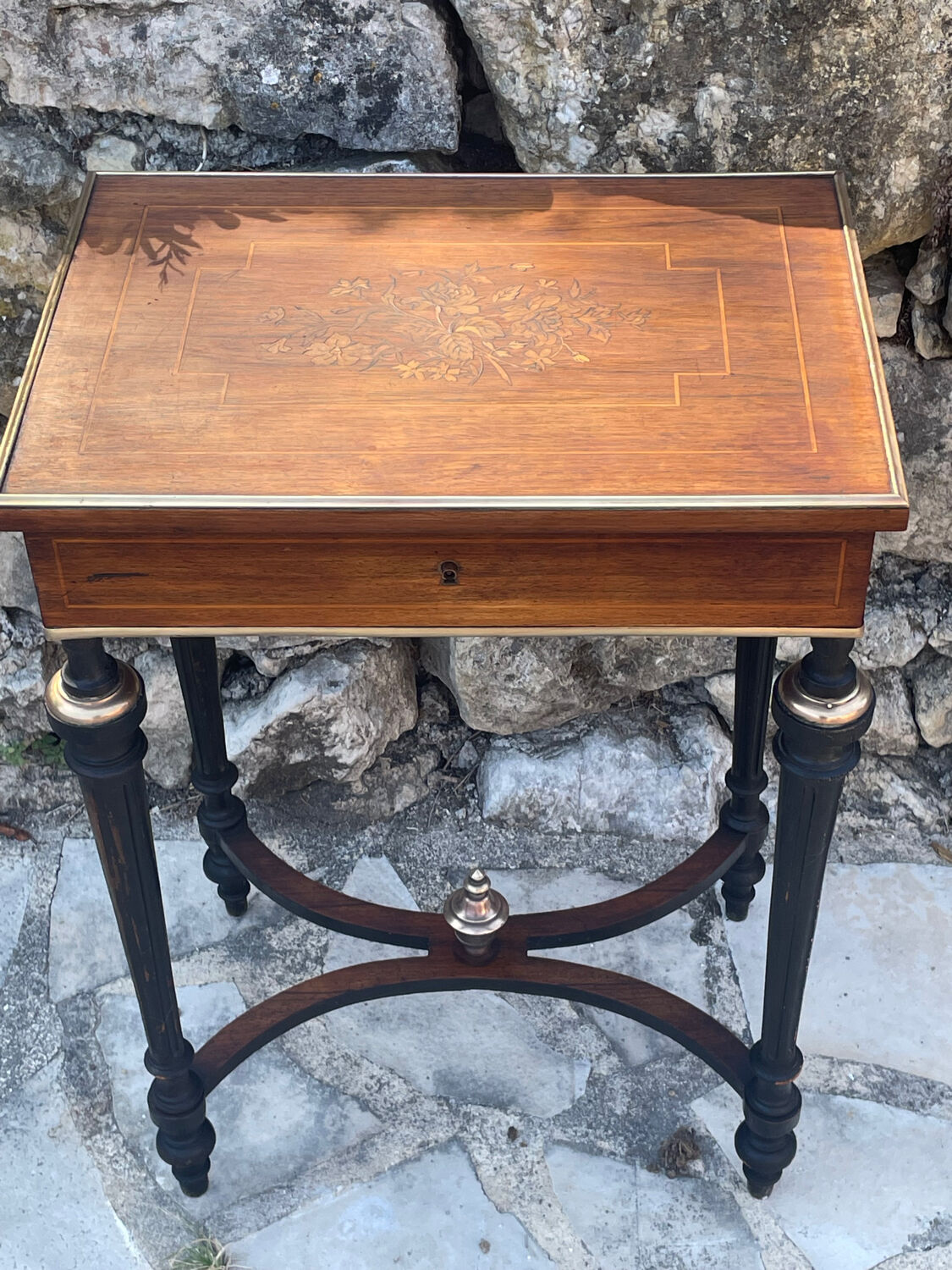 Small Napoleon III dressing table