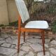 Ensemble de 2 chaises de style scandinave
