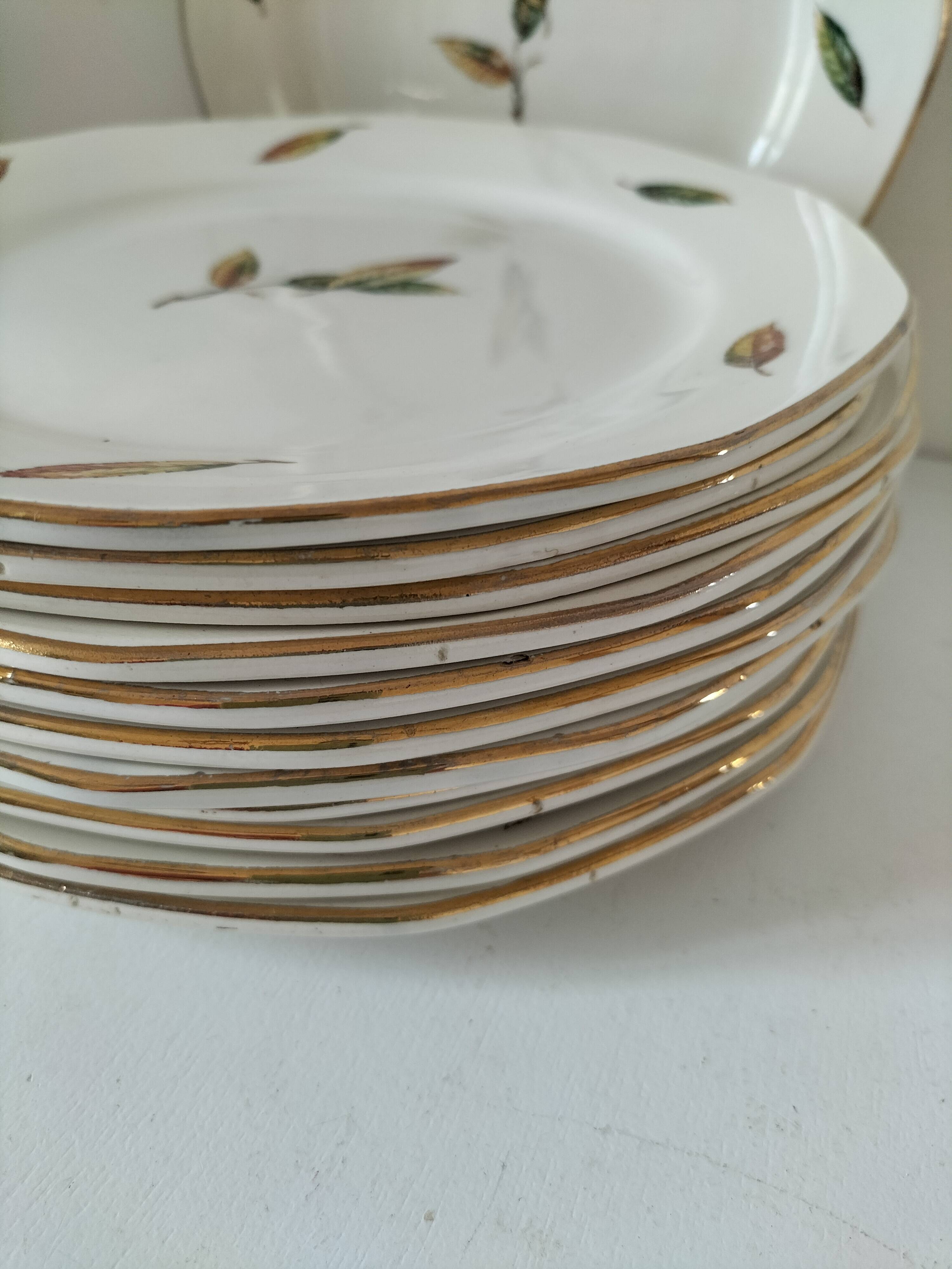 Digoin Sarreguemines Nemours Model Plates.