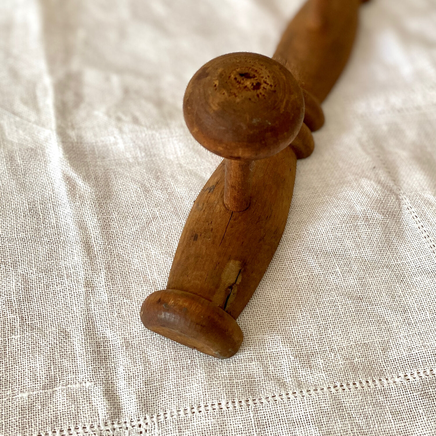 Wooden hook 3 branches