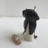 Waiter biscuit liquor bottle