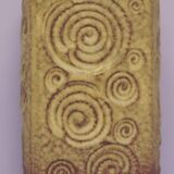 Vintage soft green west germany vase scheurich