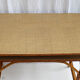 Bureau en rotin et sa chaise