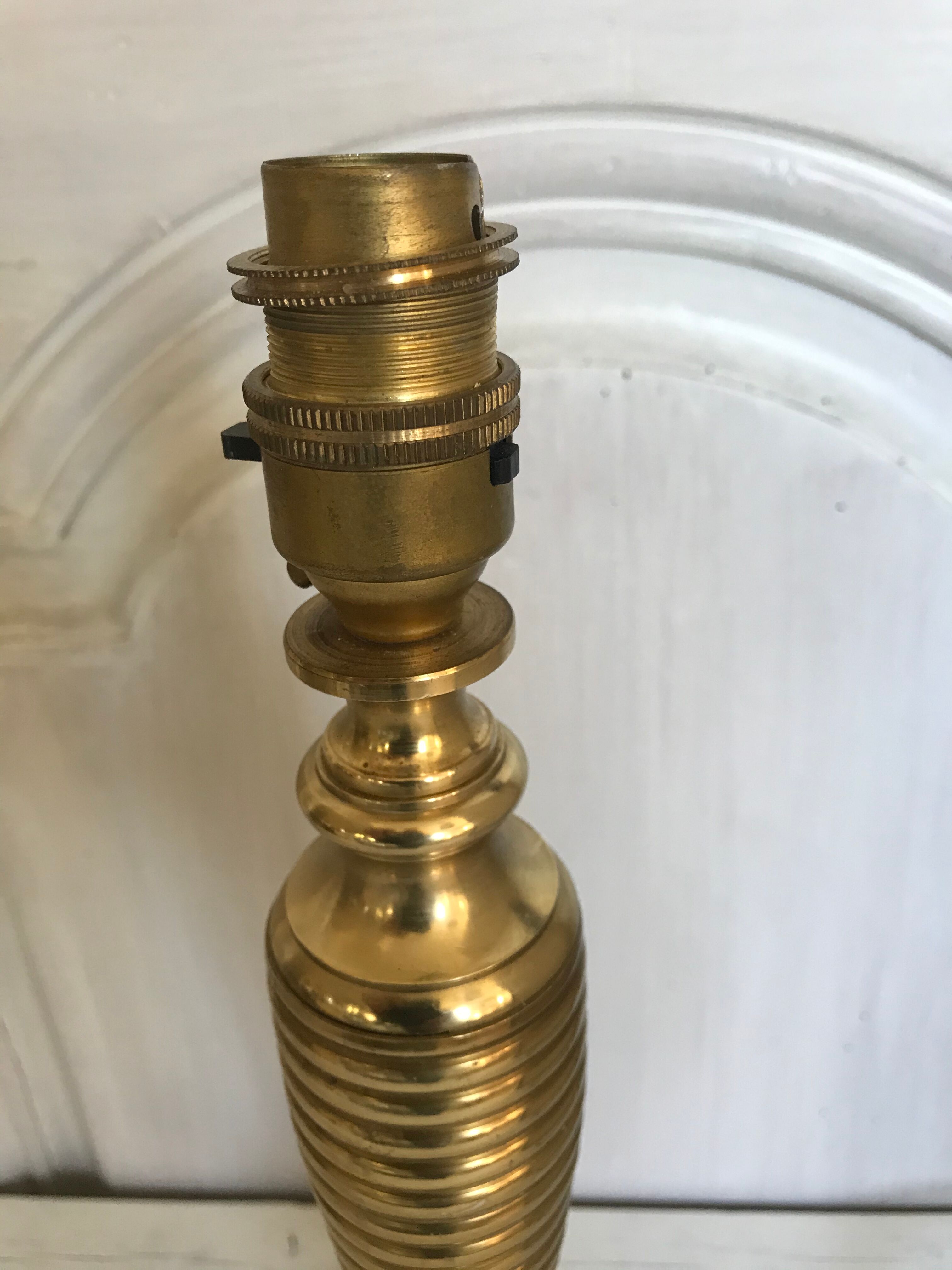 Brass lamp