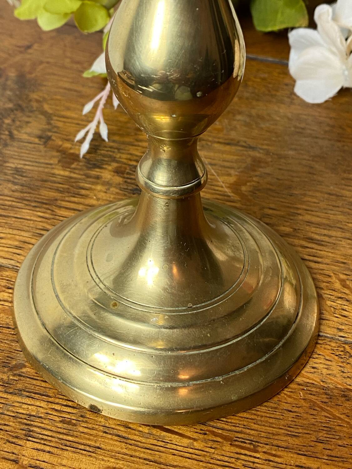 Brass candle holder