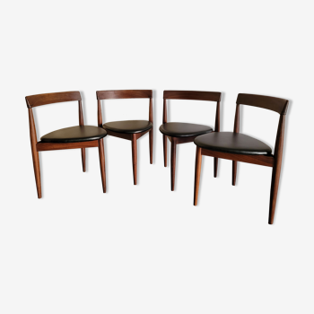 Set de 4 chaises Hans Olsen pour Frem Rojle