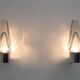 Pair of Mid-century Modern Murano Glass Sconces by Flavio Poli for Seguso