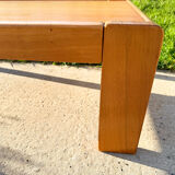 Solid elm coffee table