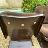 Set of 3 Albert Jacob easy chairs for Grosfillex 1970