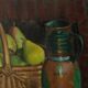Still life of apples and pears, signed Robert Chaillat