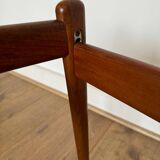 Table d'appoint vintage années 1960 en teck