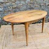 Oval farmhouse table 141.5 cm