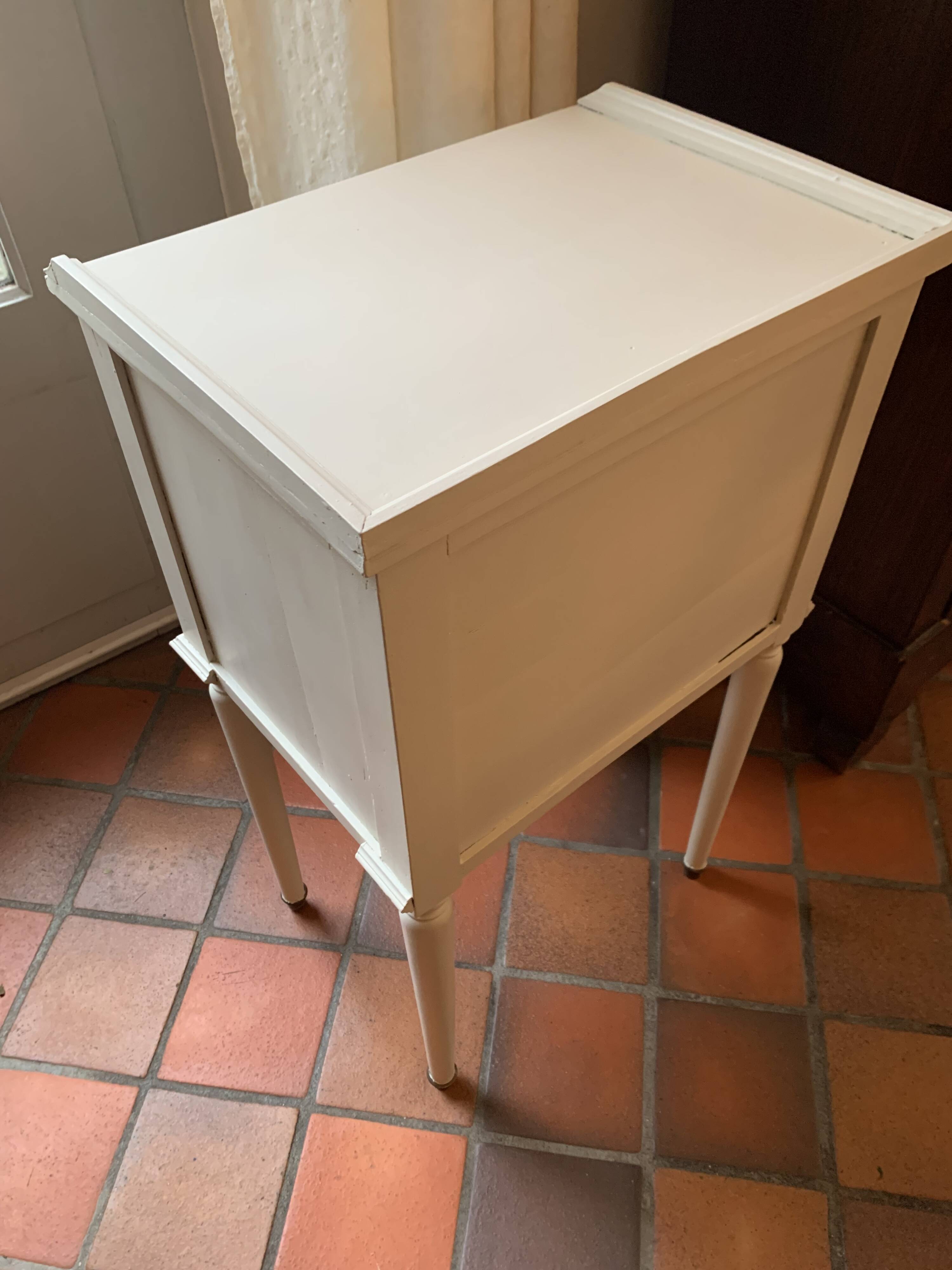 Vintage bedside table or side table