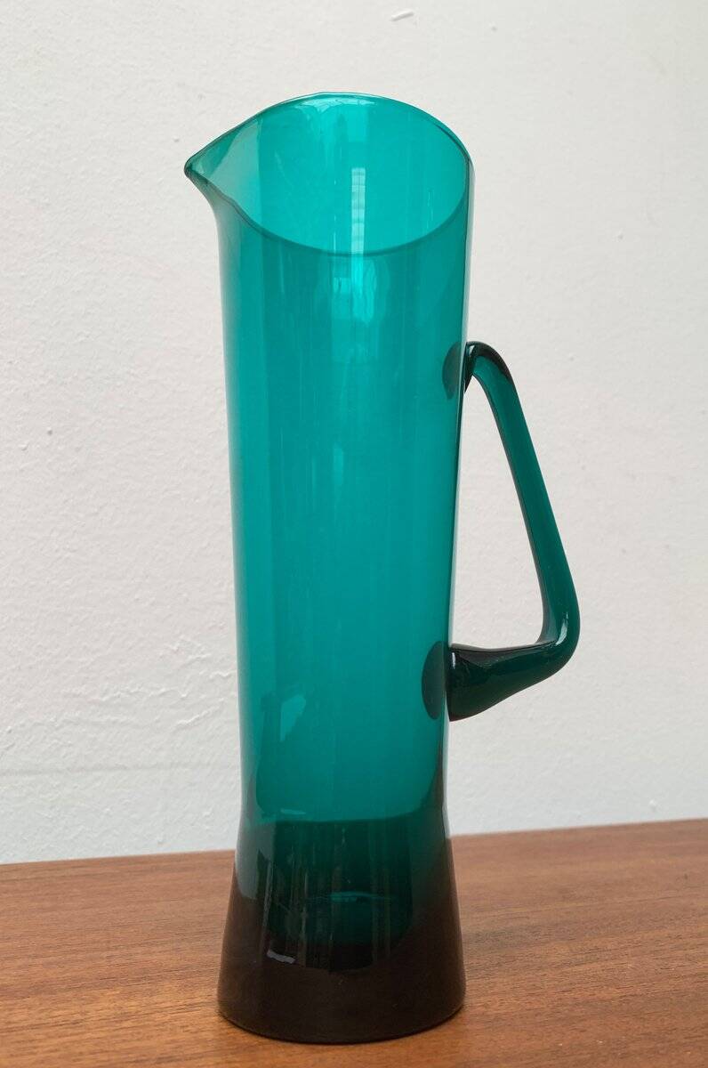 Mid-century glass carafe by Weitz