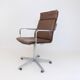 Rudolf Glatzel Leather Office Chair, Knoll