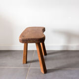 Wooden tripod stool