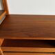 A wall unit with 4 compartments by Poul Cadovius, Denmark, 1960s.