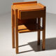 Vintage modernist bedside table